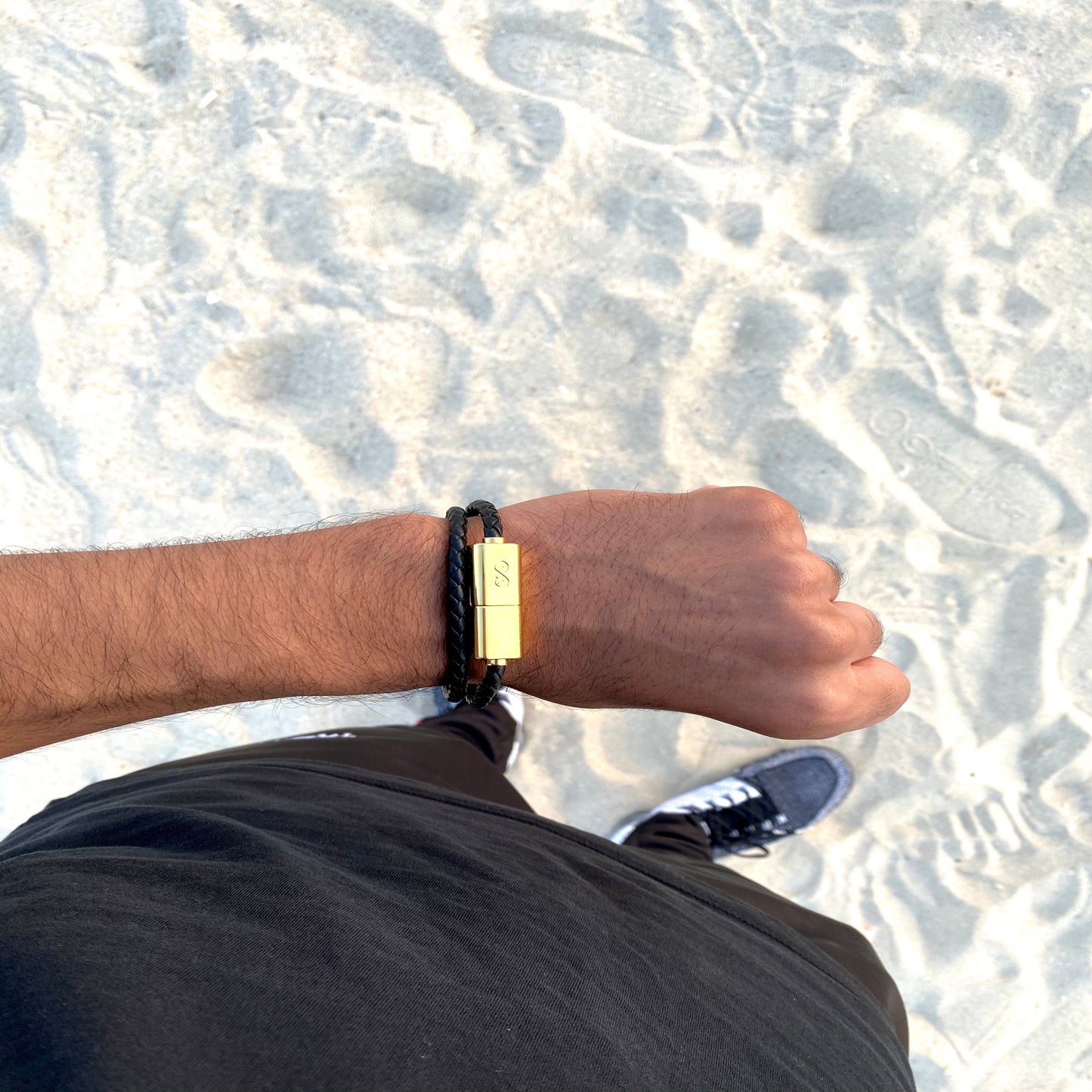 Black & Gold Combo Charging Bracelets