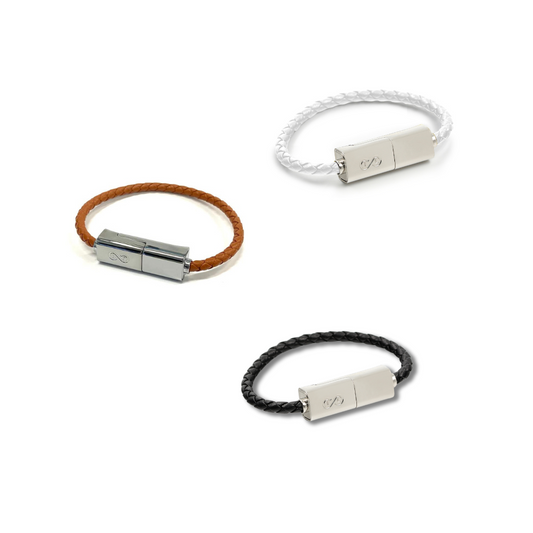 3-Pack Single Loop Charging Bracelets